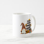 Halloween Gnome, Herbst, Kürbis, Hayriden Kaffeetasse (VorderseiteRechts)