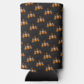 Halloween Gnome Koozie Selters Dosenkühler (Rückseite)