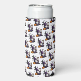 Halloween Gnome Koozie Selters Dosenkühler