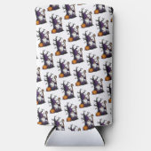 Halloween Gnome Koozie Selters Dosenkühler (Vorderseite)