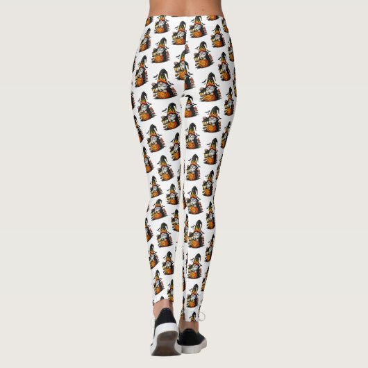 Halloween Gnome Leggings (Rückseite)