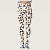 Halloween Gnome Leggings (Vorderseite)