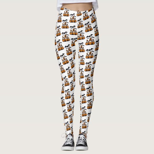 Halloween Gnome Leggings (Vorderseite)