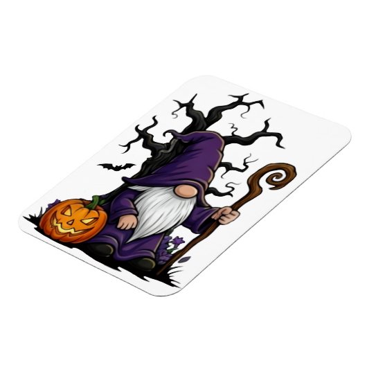 Halloween Gnome Magnet (Linke Seite)
