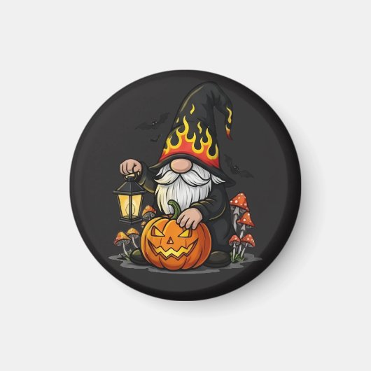 Halloween Gnome Magnet (Vorne)