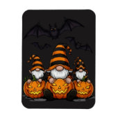 Halloween-Gnome-Magnet Magnet (Vertikal)