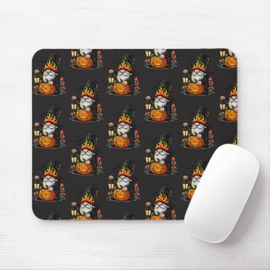 Halloween-Gnome-Mauspad Mousepad (Mit Mouse)