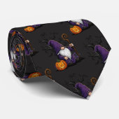 Halloween Gnome Neck Tie Krawatte (Gerollt)