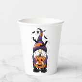 Halloween Gnome Pappbecher (Vorderseite)