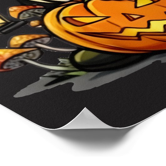 Halloween Gnome Poster (Ecke)