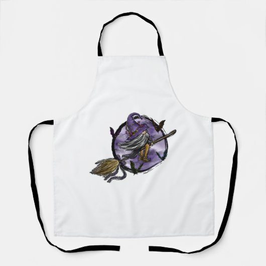 Halloween Gnome Schürze (Vorderseite)