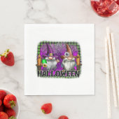 Halloween Gnome Serviette (Beispiel)