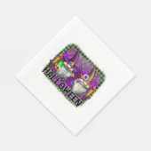 Halloween Gnome Serviette (Ecke)