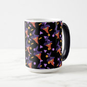 Halloween Gnome Spione Name Doodles Muster Verwandlungstasse (VorderseiteRechts)