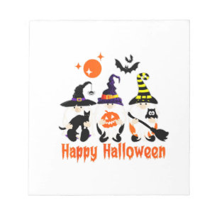 Halloween-Gnome Süßer Herbst-Kürbis Herbst Notizblock