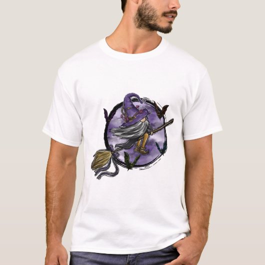 Halloween-Gnome T-Shirt (Vorderseite)