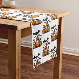 Halloween Gnome Table Runner Kurzer Tischläufer