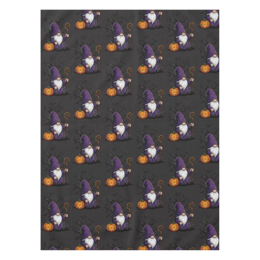 Halloween Gnome Tablecloth Tischdecke (Vorderseite)