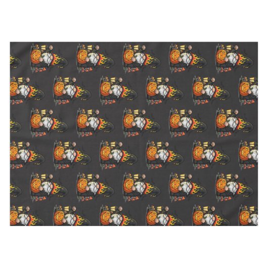 Halloween Gnome Tablecloth Tischdecke (Vorderseite (Horizontal))