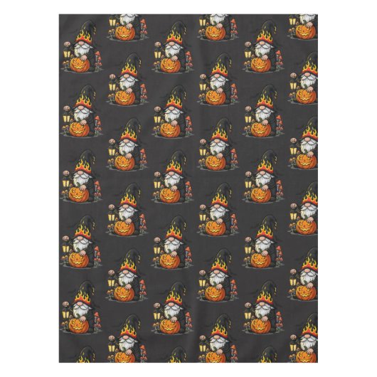 Halloween Gnome Tablecloth Tischdecke (Vorderseite)