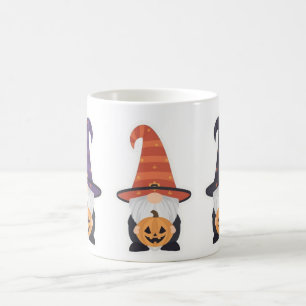 Halloween-Gnome-Tasse Süße Kürbis-Kaffeetasse Kaffeetasse