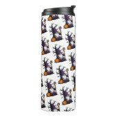 Halloween Gnome Thermal Tumbler Thermosbecher (Nach links gedreht)