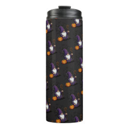 Halloween Gnome Thermal Tumbler Thermosbecher