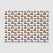 Halloween Gnome Tissue Paper Seidenpapier (Vorderseite)