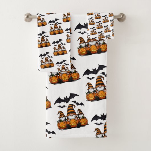 Halloween Gnome Towel Set (Insitu)