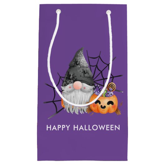 Halloween Gnome Trick oder Treat Kleine Geschenktüte (Vorderseite)