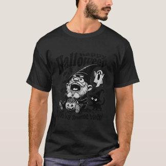 Halloween-Gnome und ein spooky Geist Geister Gala T-Shirt