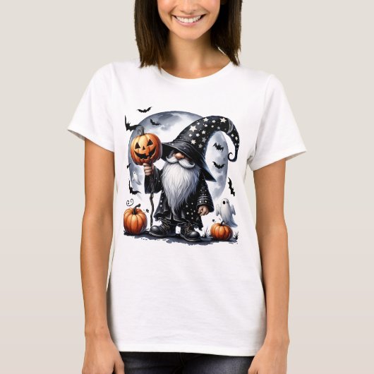 Halloween Gnome Wizard - Perfektes Geschenk T-Shirt (Vorderseite)