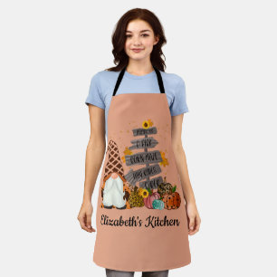 Halloween-Gnomen, Herbst, Pumpkins-Schürze Schürze