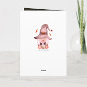 Halloween Gnomes Full Moon Mitteilungskarten (Rückseite)