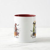 Halloween Gnomes | Funny Gnome T - Shirt Tasse (Zentrum)