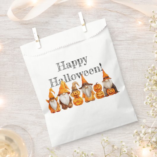 Halloween Gnomes Geschenktütchen (Ausgeschnitten)