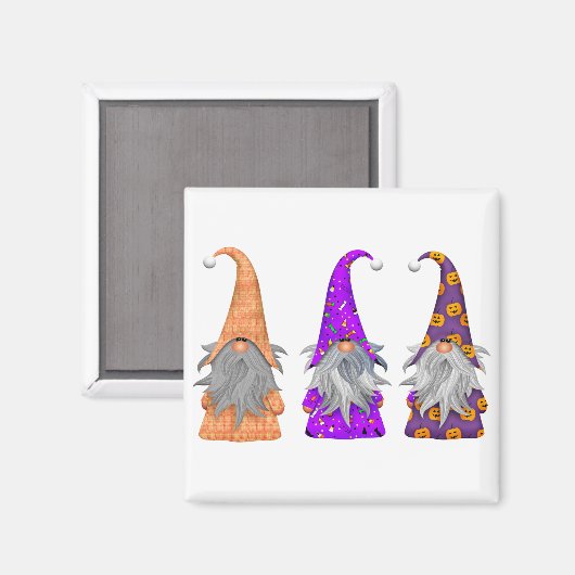 Halloween Gnomes Magnet (Vorderseite/Rückseite)