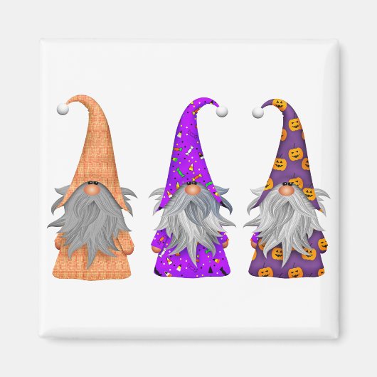Halloween Gnomes Magnet (Vorne)