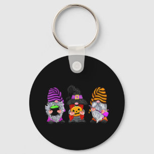 Halloween Gnomes Niedlicher Herbstkürbis Herbst Fu Schlüsselanhänger
