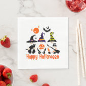 Halloween Gnomes Niedlicher Herbstpumpenfall Serviette (Beispiel)