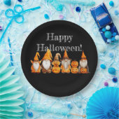 Halloween Gnomes Pappteller (Party)