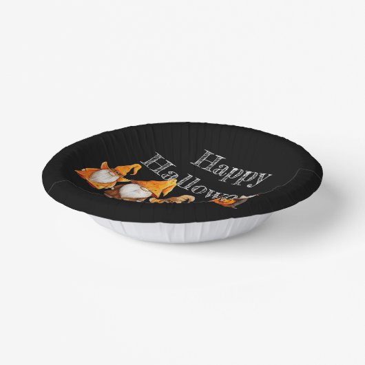 Halloween Gnomes Pappteller (Gewinkelt)