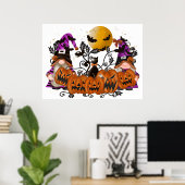 Halloween Gnomes Poster (Heimbüro)