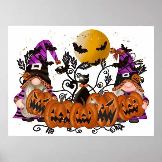 Halloween Gnomes Poster (Vorne)