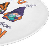 Halloween Gnomes Schneidebrett (Ecke)