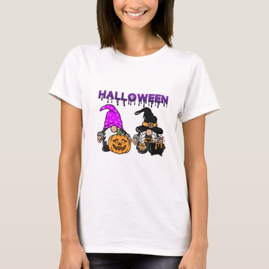 Halloween Gnomes T-Shirt (Vorderseite)