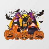 Halloween Gnomes Window Fensteraufkleber (Blatt)