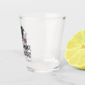 Halloween "Go Smudge yourself"-lustiges Schießglas Schnapsglas (Rechts)
