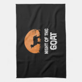 Halloween Goat Costume Gift Geschirrtuch (Vertikal)