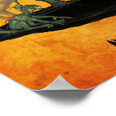 Halloween-Goblin-Kreaturen Personalisiert Poster (Ecke)